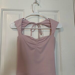 Garage Mauve Crop Top